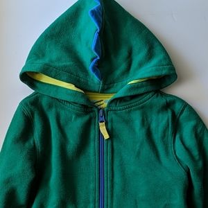 Green dinosaur hoodie